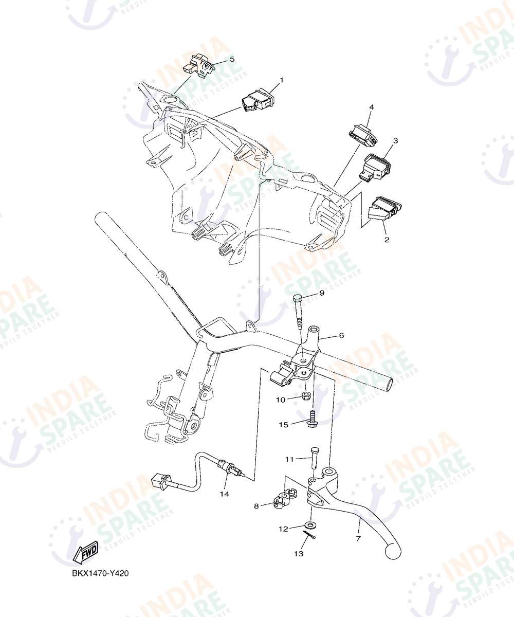 YAMAHA BKXN Series HANDLE SWITCH & LEVER